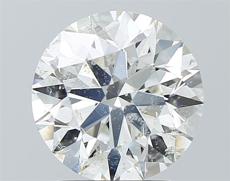 2.51ct Round H SI2 Natural Diamond