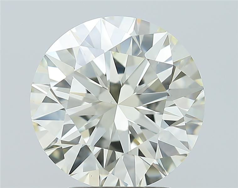 3.02ct Round L VVS2 Natural Diamond