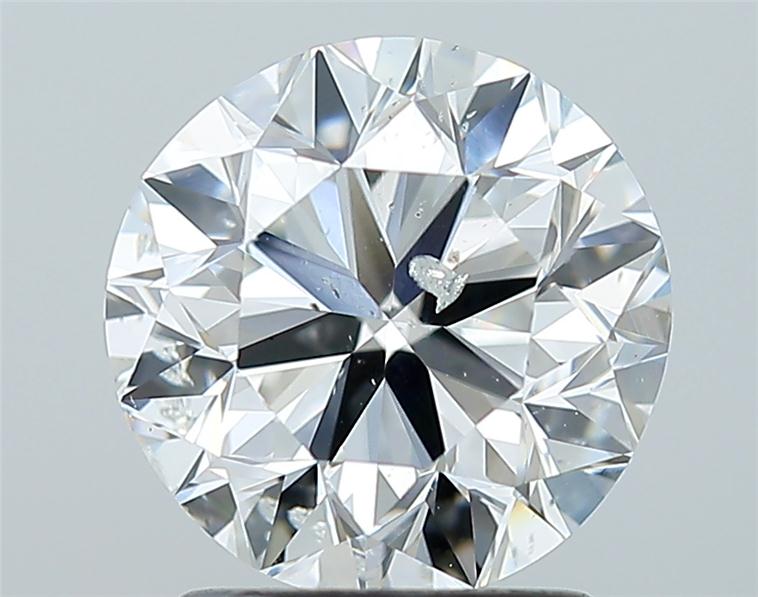 2.03ct Round F SI2 Natural Diamond