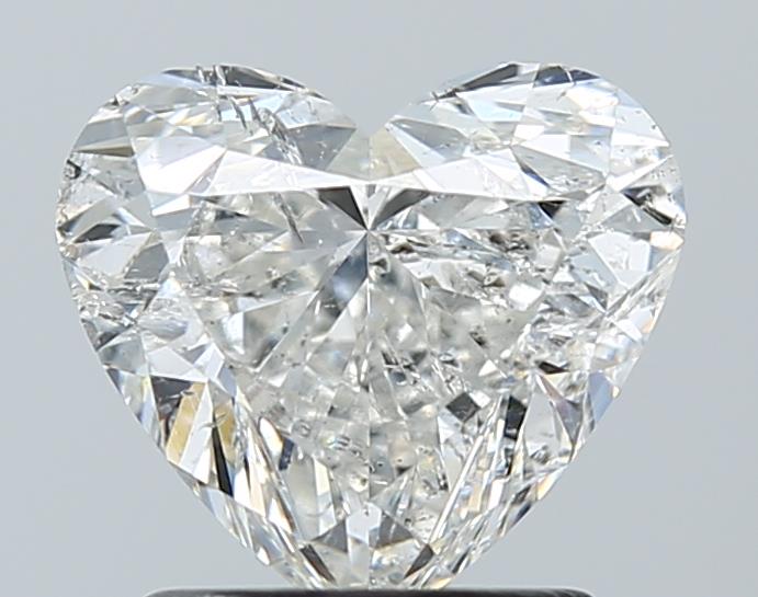 1.71ct Heart G SI2 Natural Diamond