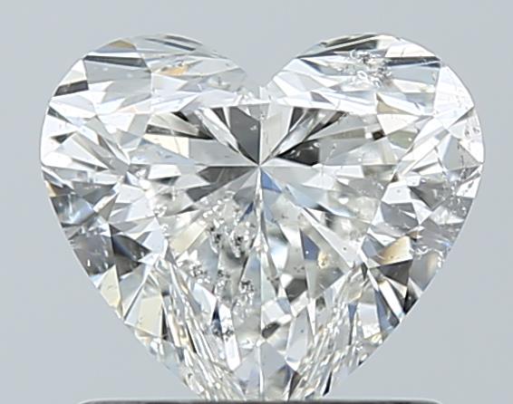 1.04ct Heart F SI2 Natural Diamond