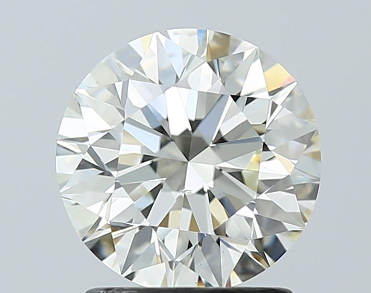 1.7ct Round J VS2 Natural Diamond