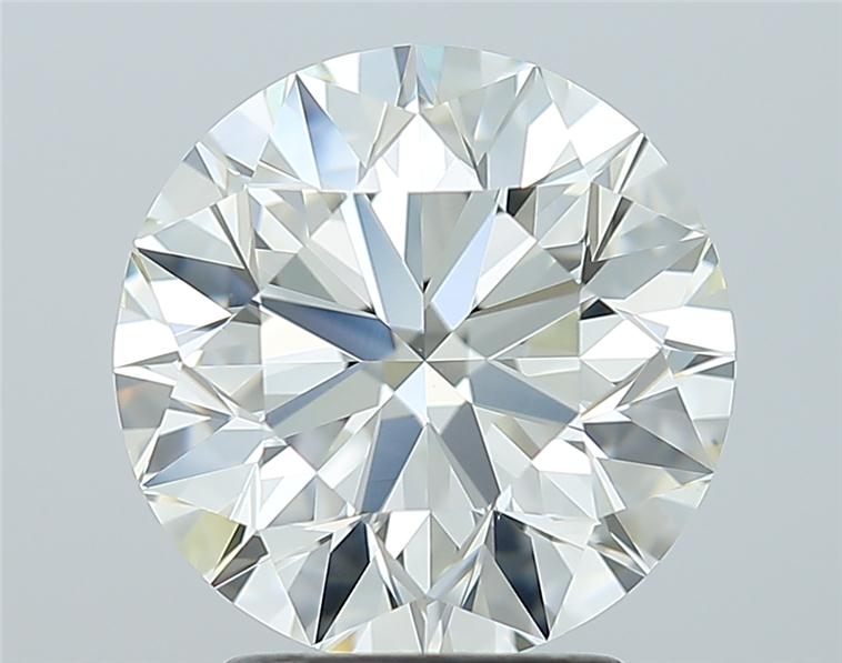 2.7ct Round J VVS2 Natural Diamond