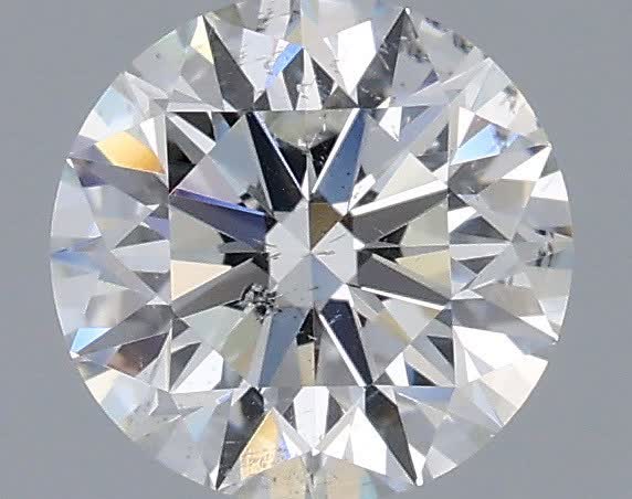 0.9ct Round F SI1 Natural Diamond