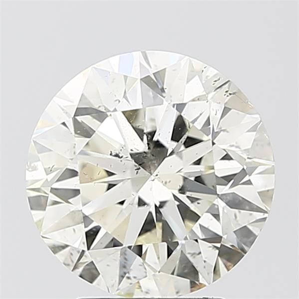 3.01ct Round K SI2 Natural Diamond