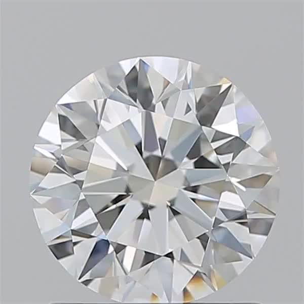 1.3ct Round F VVS2 Natural Diamond