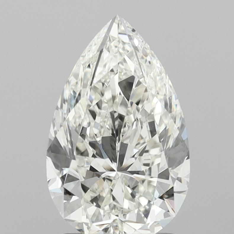 1.7ct Pear H VS1 Natural Diamond